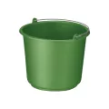 Seau rond vert 12 litres - gradué